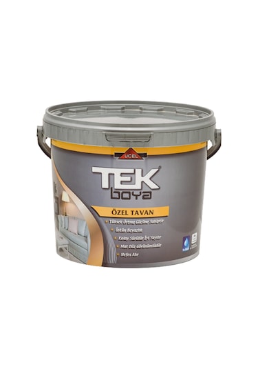 Tek Plastik Özel Tavan Boyası 10 Kg Beyaz 10 KG