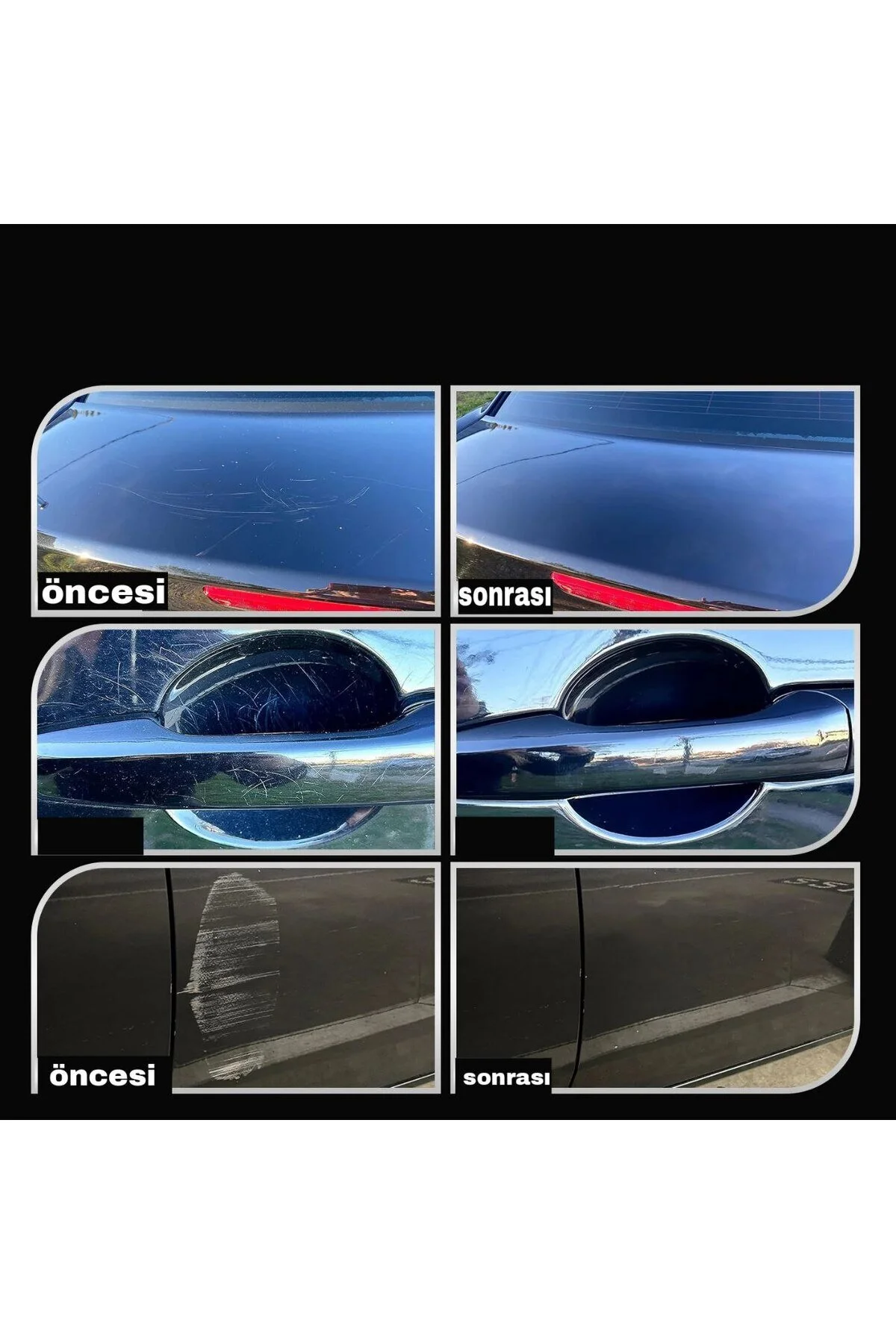 Araba Çizik Giderici Hare Hologram Giderici Cam Çizik Giderici Oto Far Temizleyici Pasta Cila 150 Gr