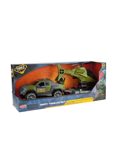 Oyuncak Ranger Helikopter Taşıyıcı Set
