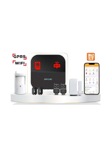 Opax W20 Gprs I Gsm I Wıfı Kablosuz Network Alarm Sistemi 1 Yıl