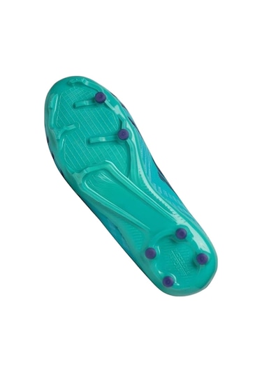 Boğazlı Krampon Çim Ve Halı Saha Futbol Ayakkabısı Turkuaz - Mor Turkuaz