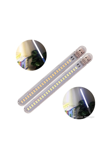 24 LED Beyaz Taşınabilir Mini USB Led Lamba 5730 SMD Kamp Gece Beyaz