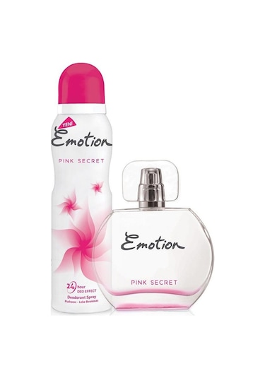 Emotion Pink Secret Kadın Parfüm EDT 50 ML + Deodorant 150 ML