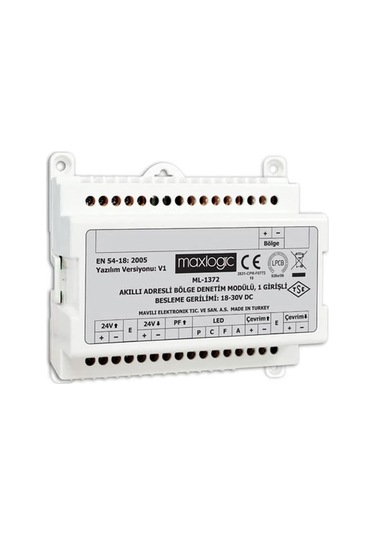 Mavili Ml-1372 Bölge Denetim Modülü, 1 Girişli