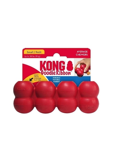 Kong Goodie Ribbon Çoklu Top Şeklinde Köpek Oyuncağı S