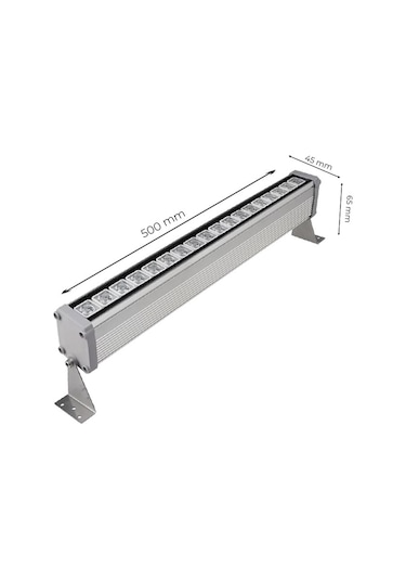 18w Led Wallwasher - Duvar Aydınlatma 3200k Sarı Işık Sarı