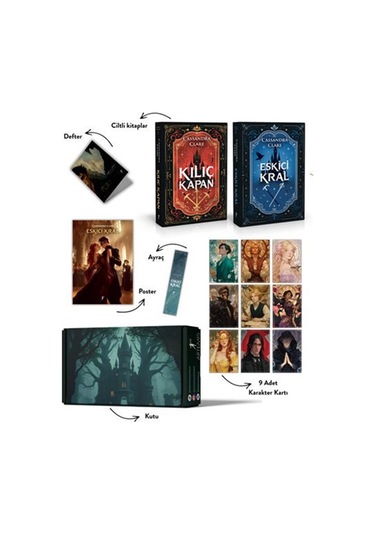 Castellane Günlükleri İkili Ciltli Kutulu Set / Cassandra Clare