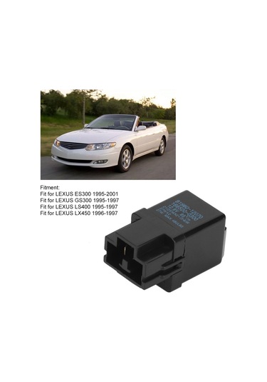 Lemestar Toyota Ve Lexus İçin Otomatik Regülasyonlu, Güvenlikli Abs Sinyal Flasör Rölesi - Oe: 81980-12070, Kolay Kurulum, Dayanıklı