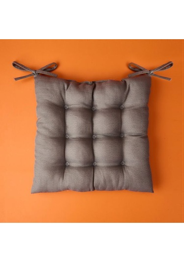 Evidea Soft Traum Sandalye Minderi - Gri - 40x40 Cm Gri