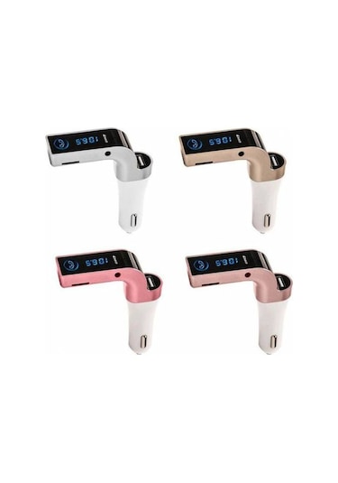 Car-G7 Dijital Ekran Bluetooth Araç Kiti Oto Araç Fm Transmitter N11.690