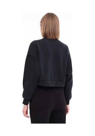 Lotto W-bethany C Neck Swt 4pr Siyah Kadın Sweatshirt Siyah