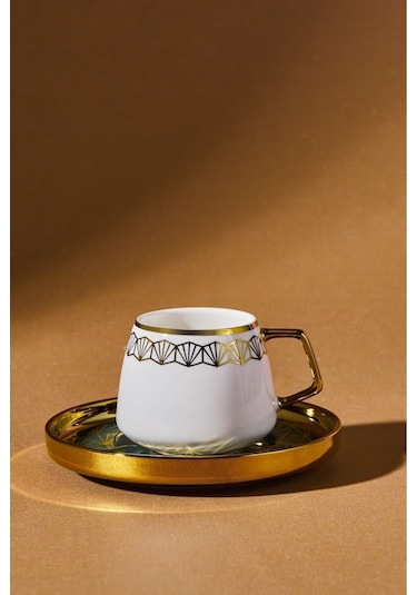 Karaca  Verde 6 Kişilik Kahve Fincan Takımı 100 ml