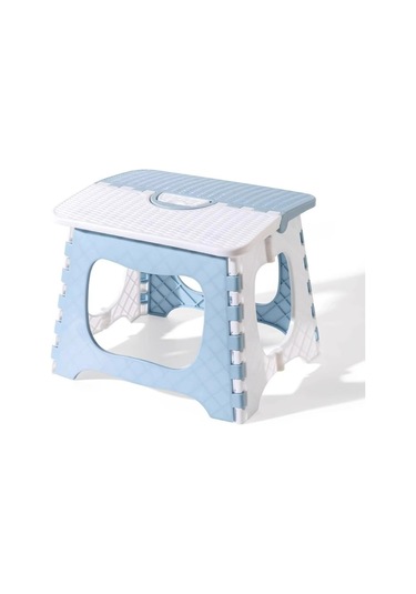 Crosswing Ev Katlanır Tabure-mavi Mavi