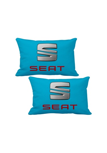 Seat 2 Li Lüks Araç Boyun Yastığı 5 Renk Ahşap Anahtarlık