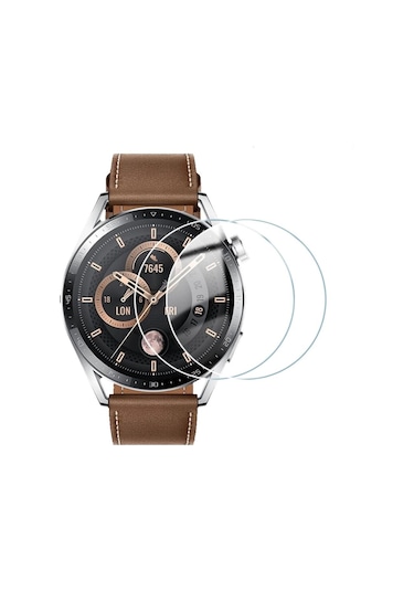 Huawei GT3 Pro(46mm) ile Uyumlu 9H Nano Ekran Koruyucu(2 Adet)