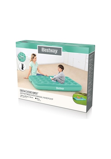 Bestway 158cm 89 Cm 18cm Manuel El Pompalı Yatak