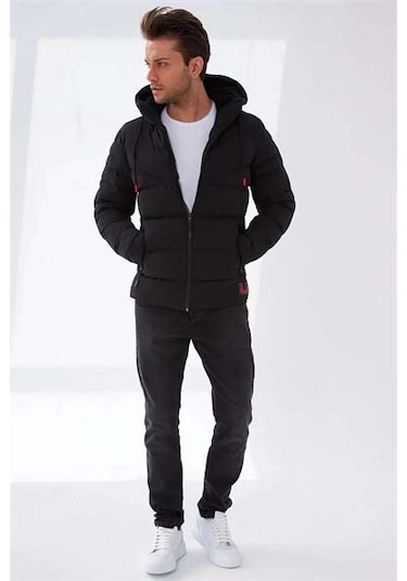 Delpino Siyah Erkek Mont 2096 Siyah