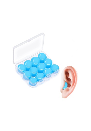 Inf 12'li Ses Geçirmez Silikon Kulak Tıkacı Paketi