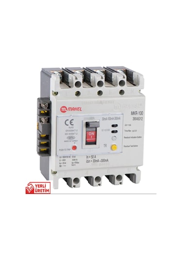 Makel Kaçak Akım Korumalı Kompakt Şalter 4X160 A.