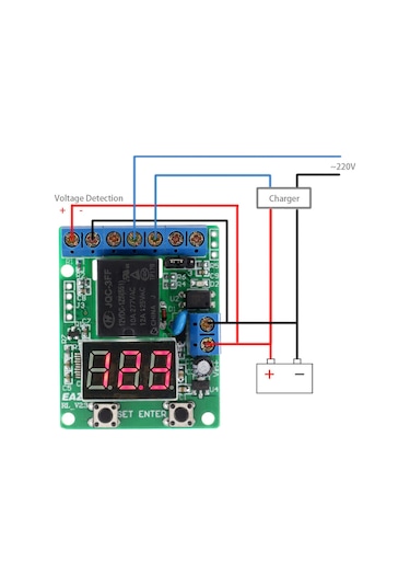 Fosenze 12v Akıllı Röle Modülü - Voltaj Koruma Ve Zamanlayıcı İle Enerji Yönetimi