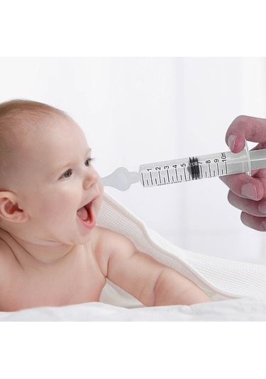 Yeniden Kullanılabilir, Manuel Burun Temizleyici 10 Ml Kapasiteli Burun Açıcı Şırınga