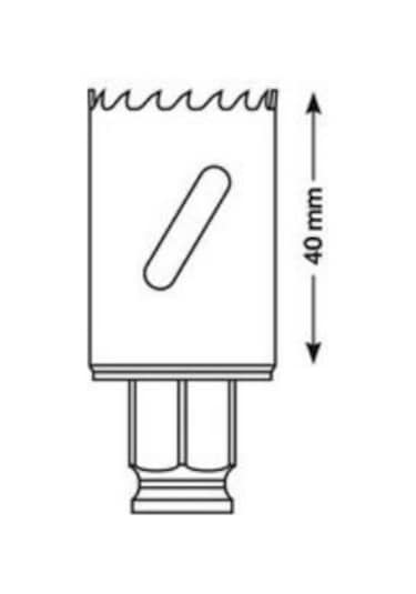 Bosch HSS Bi-Metal Panç 57 MM 2608580490
