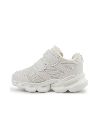 Cool Caty Ortapedik Işıklı Siyah Bebe Spor Ayakkabı Beyaz