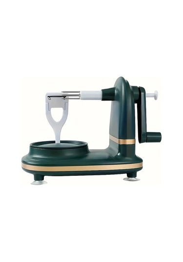 Honeybeeshop Derin Yeşil 1 Adet Manuel Soyacak Armut Patates Elma İçin Ideal Mutfak Aleti Koyu Yeşil