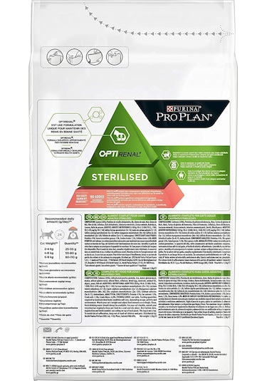 Purina Pro Plan Kısırlaştırılmış Somonlu Yetişkin Kedi Maması 2 x 1500 G