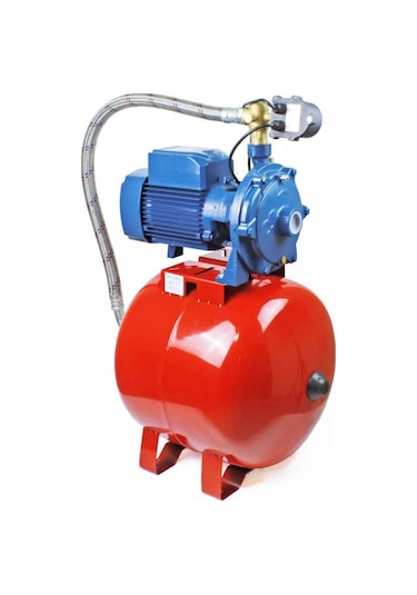 Pedrollo 2Cpm 25/14A Dijital Akıllı Paket Hidrofor 9 Kat 20 Daire 50 Litre Tanklı