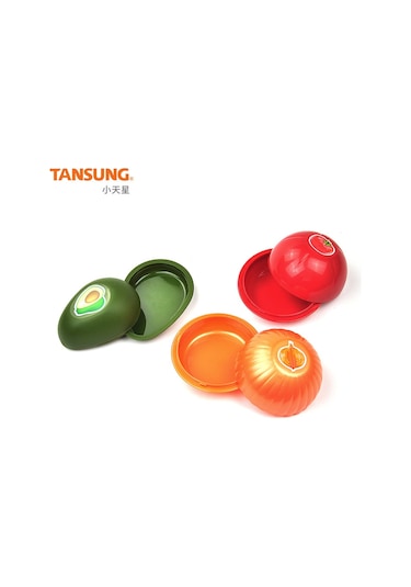 Reedark Plastik Avokado Ve Domates Saklama Kabı Seti, Taze Sebze Koruma Kutusu Diğer