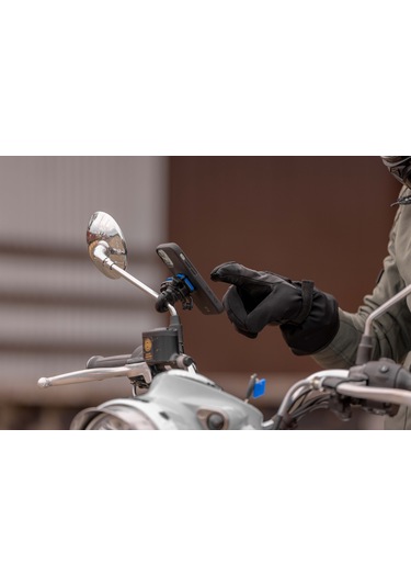 Quadlock Motorcycle / Scooter Mirror Mount Siyah