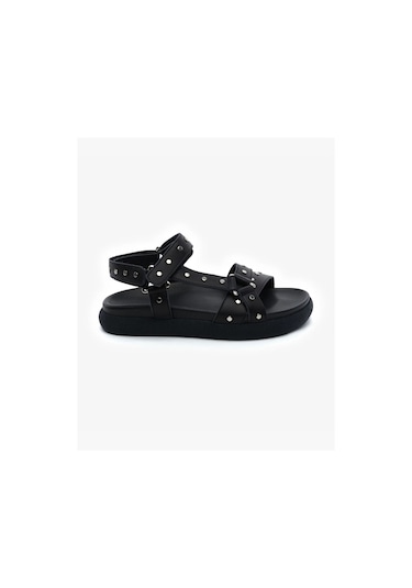 Greyder Kadın Siyah Hakiki Deri Sandalet 5y2cs34480 7651 Sıyah