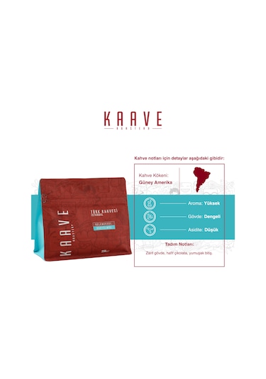 Kaave Roasterty Türk Kahvesi İstanbul 4 x 250 G