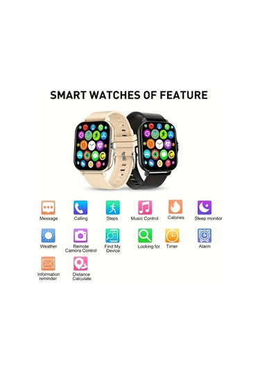 Geeroyoo JZR-GY Ve Kalp Atışı Spor Takipçi Çift Bantlı Telefon Sağlık İzleme Pembe Akıllı Saat (İthalatçı Garantili)