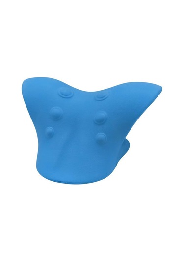 Hangfox Evde Kullanalım: Boyun Ağrısı Giderici C Şekilli Masaj Yastığı - Yükseklikli Materyal, Kolay Kullanım - Pembe, Universal Boy Pembe