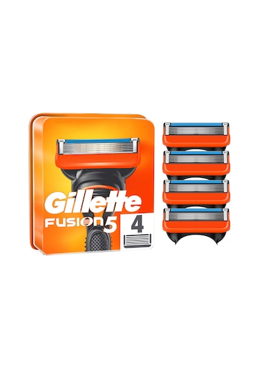 Gillette Fusion5 4'lü Yedek Tıraş Bıçağı