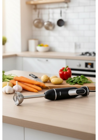 Sinbo SHB-7513 500 W Paslanmaz Çelik Bıçaklı El Blenderı