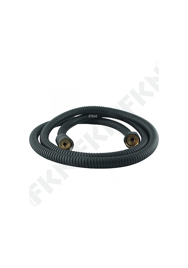 Fkn Banyo Duş Siyah Spiral Hortumu