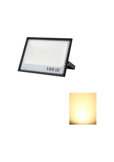 Şanled 100 Watt 9000 Lumen Amber Rengi Işık Smd Led Projektör 2'li