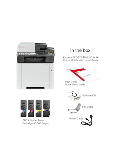 Kyocera Ecosys MA2100CFX Çok Fonksiyonlu Renkli Lazer Yazıcı