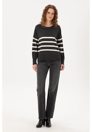 U.s. Polo Assn. Kadın Antrasit Melanj Kazak /triko 50297070-vr081 Antrasit Melanj