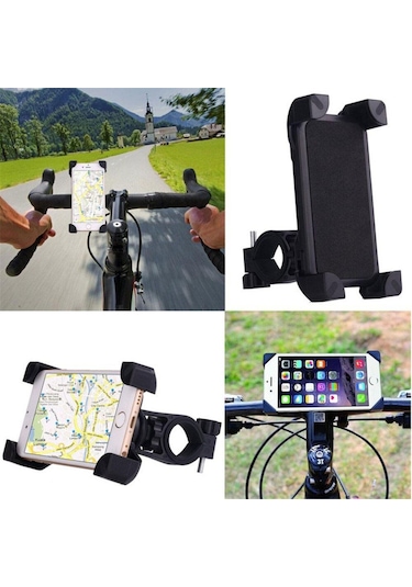 Bisiklet Motosiklet Ayarlanabilir Telefon Tutucu