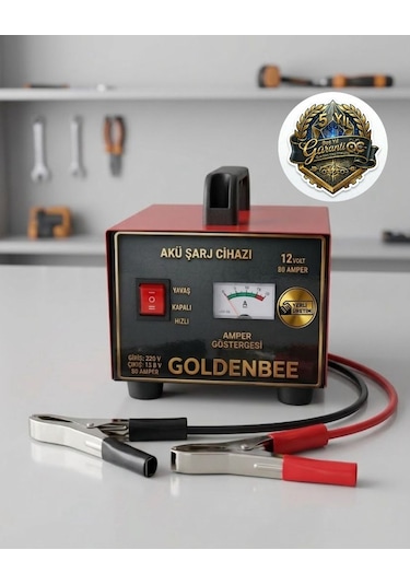 Profesyonel Akü Şarj Cihazı 12 Volt 80 Amper