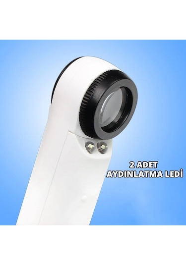 Powermaster Mg6B-1B Ledli El Büyüteç 40X