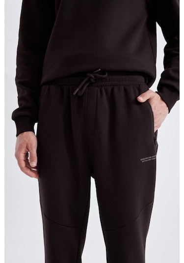 DeFacto Regular Fit Jogger Eşofman Altı Fermuar Cepli Lastikli Paça Y5511AZ24AUBN337