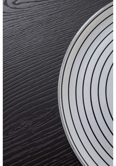 Senkron Yemek Masası Takımı 4 Kişilik Siyah