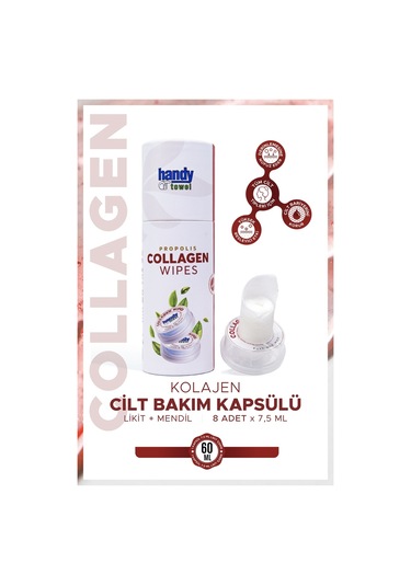 Handytowel Collagen Wipes 8 x 7.5 ML