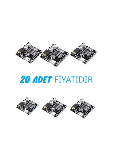 20 Adet - Bluetooth 5.0 Ses Müzik Modülü Devre Kartı Vhm-314-4474