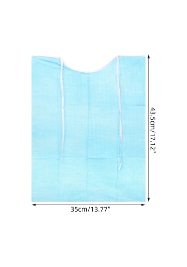 Skycity Tek Kullandım 10 Adet 3 Katlı Su Geçirmez Yemek Peleni - Hafif, Havalandırıcı, Önden Pe Partiküllü, Arka Izgara Desenli, Kolay Kullanım